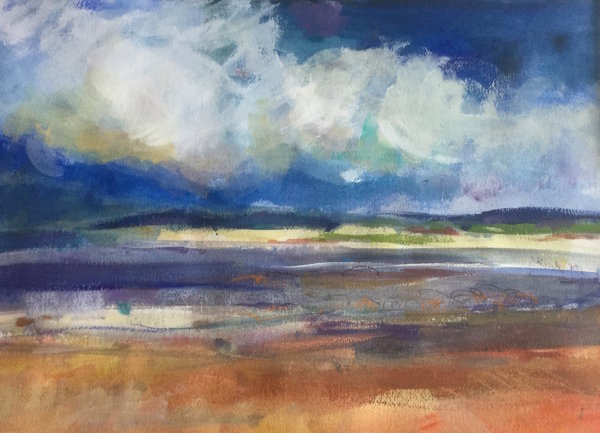 Gathering Clouds at Beadnell Bay
